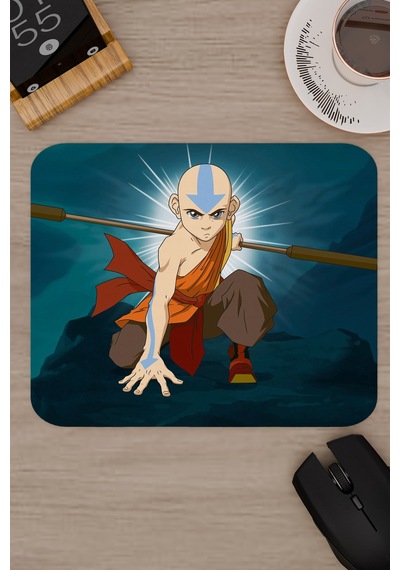 Avatar Son Hava Bükücü Dikişli Kauçuk Oyuncu Mousepad V5 - 22x18 Gaming Mouse Pad