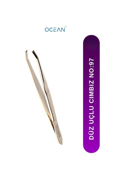 Ocean Solingen Cımbız Rose Altın Düz Ağız Asu-97