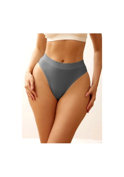 Navelli Model Seamless Beli Lastikli Rahat Tanga Külot Koyu Gri Renk Koyu Gri