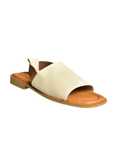 Fox Shoes U944704203 Bej Hakiki Deri Kadın Sandalet Bej-hakiki Deri