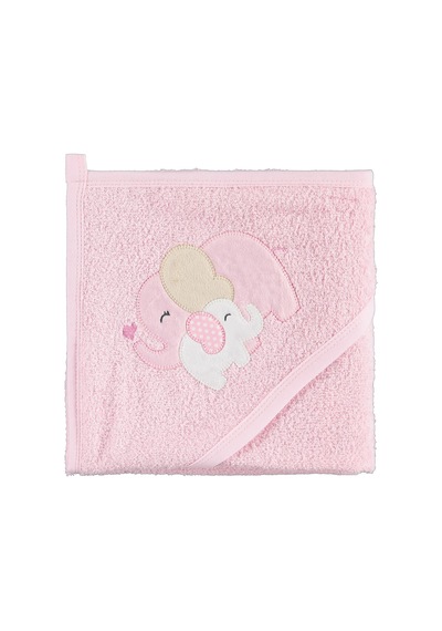 Civil Baby Filler Baskılı 75x75 Cm Havlu - Pembe Standart
