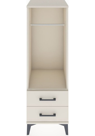 Hyperion Dolap Tek Raflı Tek Çekmeceli Tek Askılı 44x44x134 Aytaşı-aytaşı Aytası