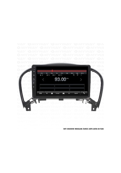 Nissan Juke Android Multimedya Carplay Navigasyon Ekran - 8gb Ram+128 Gb Hdd - Myway