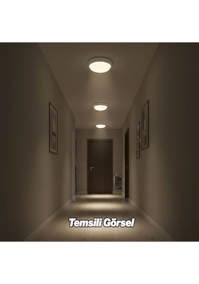Sensörlü Tavan Armatür Glop 360 Derece Sensörlü Duylu Armatür 1410