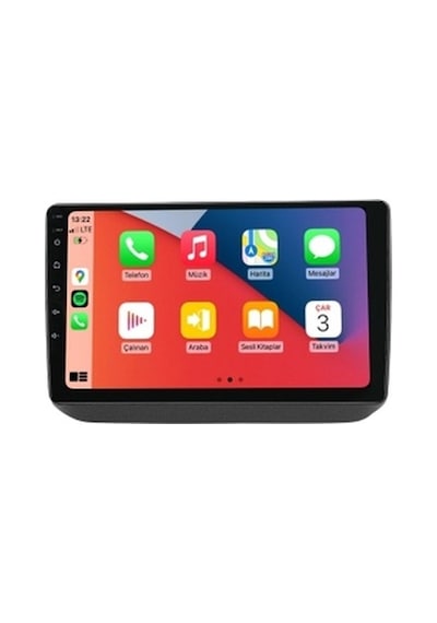 Skoda Fabia 2008-2014 4gb Ram 32gb Hafıza 4 Çekirdek Carplay Kamera Android Multimedya 9"