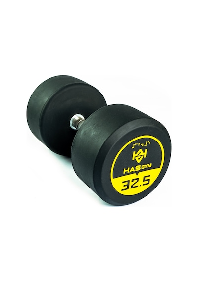 Alin Hasgym 32,5 Kg Kauçuk Kaplı Profesyonel Olimpik Dumbbell Dambıl