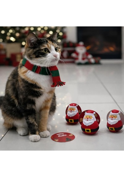 Sesli Yılbaşı Hacı Yatmaz Noel Baba Oyuncağı Sıkınca Ses Çıkaran Isırma Oyuncağı Dayanıklı Ve Eğlenceli Tasarım Kedi Ve Köpekler İçin İnteraktif Tekli Oyuncak Sesli Yılbaşı Hacı Yatmaz Noel Baba Oyuncağı Sıkınca Ses Çıkaran Isırma Oyuncağı Dayanıklı Ve Eğlenceli Tasarım Kedi Ve Köpekler İçin İnteraktif Tekli Oyuncak