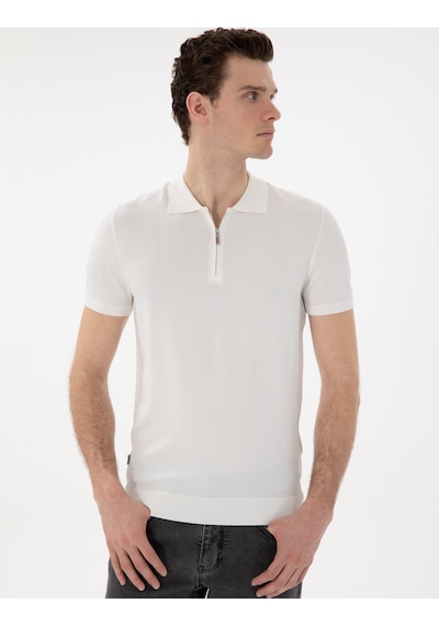 Pierre Cardin Erkek Ekru Kazak /triko 50305984-vr019 Ekru