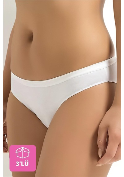 X-lady Kadın 3 Lü Koton Modal Günlük Külot 1610 001