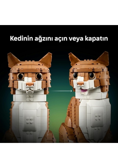 Lego 21376 Ideas Turuncu Kedi
