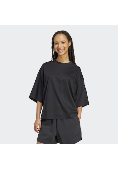 Adidas Jm3800 W All Szn Sl T Kadın T-shirt Siyah
