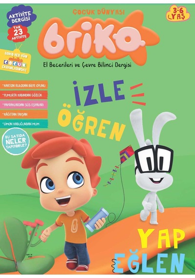 Briko İzle Öğren Yap Eğlen Sayı 14