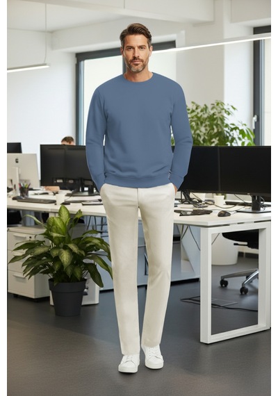 Goffra Erkek Ultra Esnek Relaxed Beli Lastikli Jogger Pantolon Krem M702-r0433-06 Krem