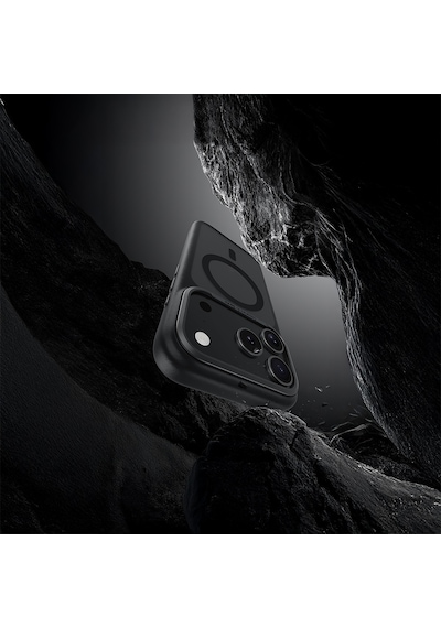 Apple Uyumlu iPhone 17 Kılıf M-safe Şarj Özellikli Benks Mist Protective Kapak Siyah