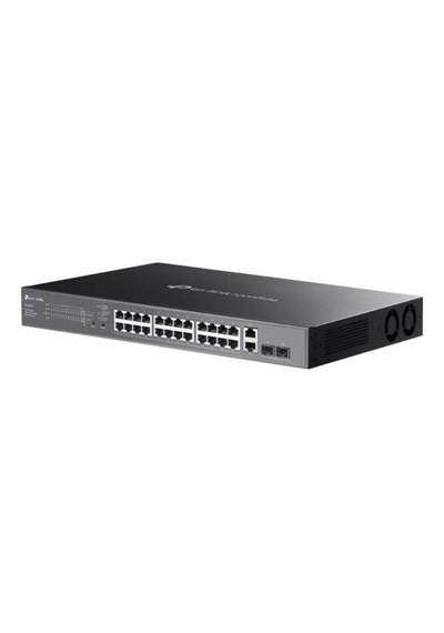 Tp-lınk Omada Es228gmp 24 Port Gıgabıt+ 2xgb Sfp+2xgb Rj45 Uplınk Cloud L2 Yönetilebilir 384w Poe Rackmount Swıtch-209742