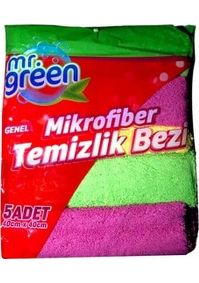 Mr Green Temizlik Bezi Mr.Green Mikrofiber Temizlik Bezi ( 5 Adet)