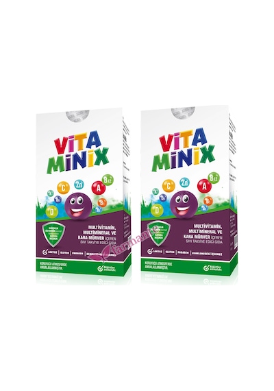 Vitaminix Kara Mürver Eki 150 Ml - 2 Adet