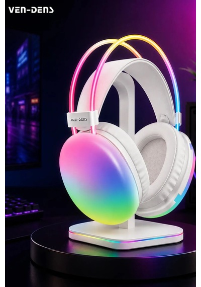 Ven-dens VD-HP013 Bluetooth 5.3 Kulak Üstü Oyuncu Kulaklığı
