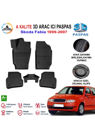 Skoda Fabia Paspas Havuzlu Pro 1999-2007