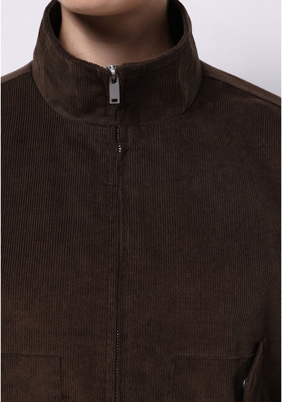 Colins Regular Fit Kadın Kahverengi Ceket Cl1076442 Q1.v1 Dbr Koyu Kahve