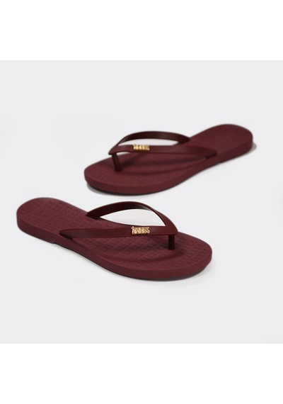 Tkees TK-P207 Kadın Parmak Arası Plaj Terlik - Bordo