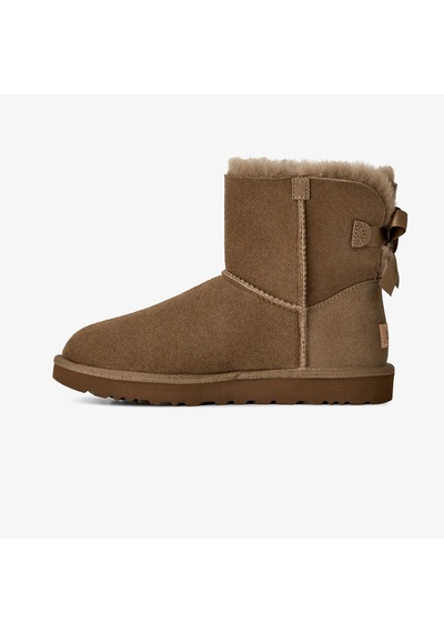 Ugg W Classic Mini Bailey Bow İi Kadın Kahverengi Bot 1016501