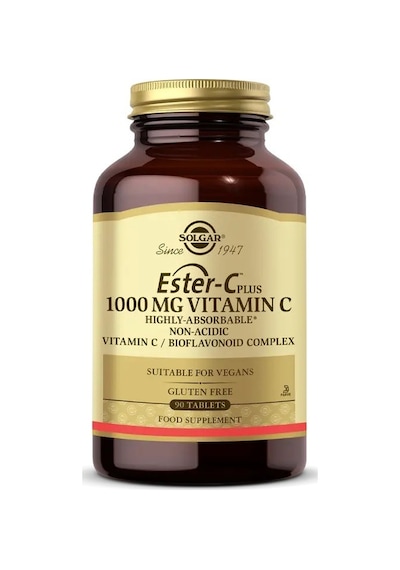 Solgar Ester-c Plus 1000 Mg 90 Tablet