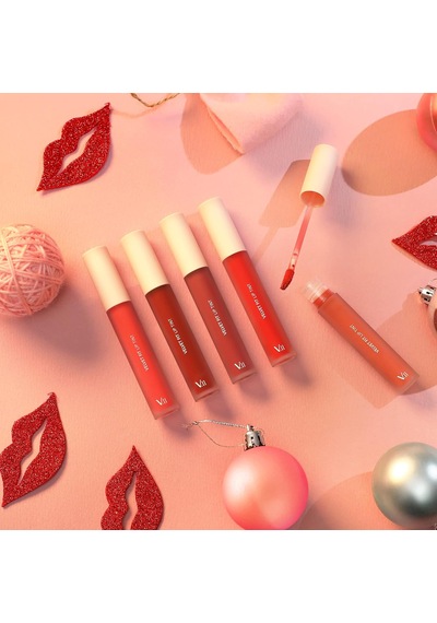 Village 11 Factory Velvet Fit Lip Tint Ruby Pink 4.7g - Mat & Kremsi Dudak Tinti Çok Renkli