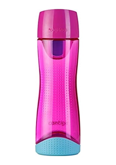 Sızdırmaz, Tek Elle Kullanılabilen 500 Ml Tritan Suluk, Pembe