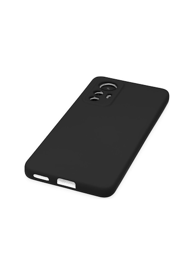 Xiaomi Mi 12 Lite Uyumlu Kılıf Nano İçi Kadife Silikon - Siyah