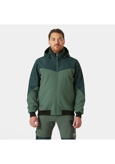 74291 Helly Hansen Oxford Kışlık Softshell İş Ceketi M-474 Yeşil
