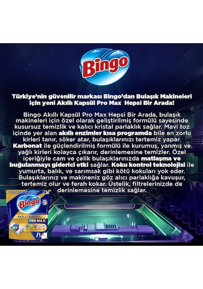Akıllı Kapsül Pro Max Bulaşık Makinesi Deterjanı Tableti 240 Adet