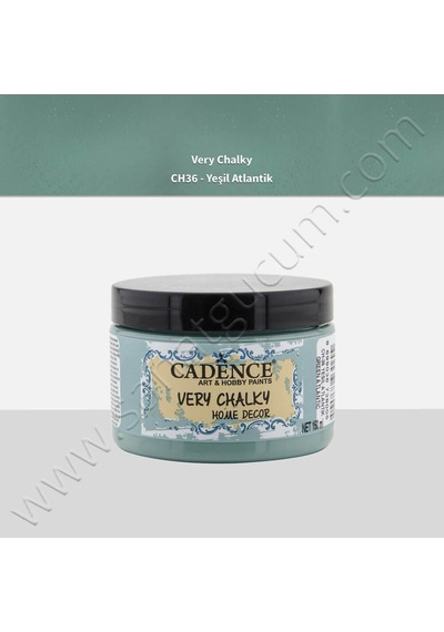 Cadence Very Chalky Mobilya Boyası 150 Ml. Ch36 Yeşil Atlantik