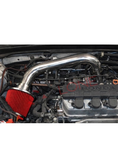 Honda Civic Vtec 2 2001-2005 Spor Açık Hava Filtresi Kit Set Krom Borulu İthal