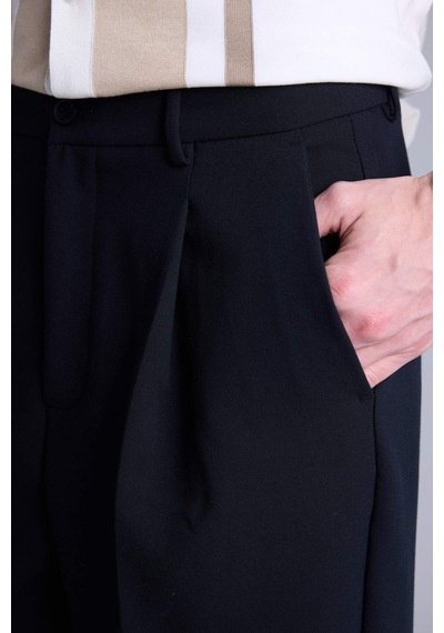 Defacto Wıde Leg Pantolon G6603ax26spnv86 Lacivert-nv86