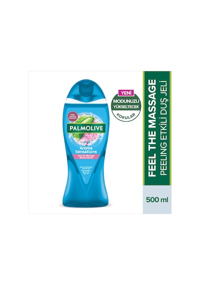 Palmolive Aroma Sensations Feel The Massage Cilt Yenileyici Peeling Etkili Banyo ve Duş Jeli 500 ML