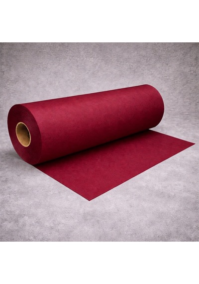 50 Metre Tek Parça 70 Cm Genişlik Elyaf Bordo Tela Kumaş Bordo Süsleme Kumaşı Bordo Dekor Kumaşı