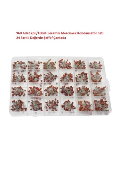 Seramik Mercimek Kondansatör Seti 960 Adet