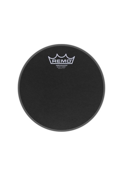 Remo Ambassador Black Suede 8 İnç Davul Derisi