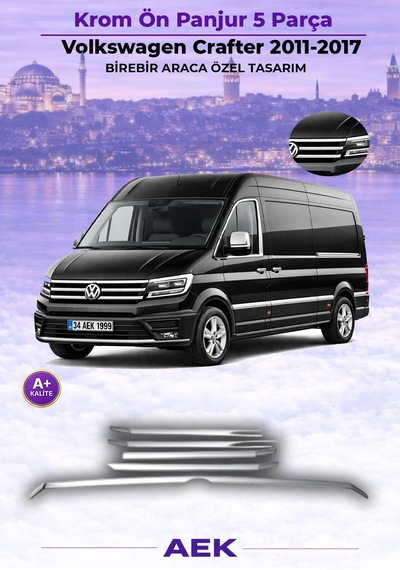 Vw Crafter Ön Panjur 2011-2017 Paslanmaz Çelik