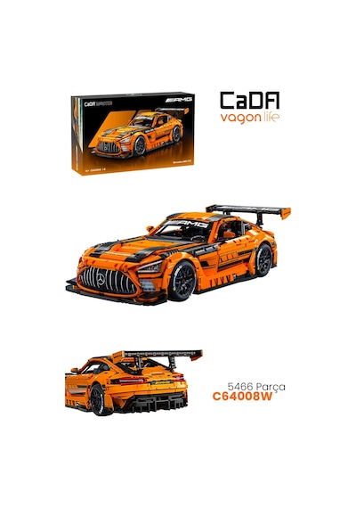 Cada Master 1:8 Mercedes-amg Gt3 C64008w 5466 Parça Premium Yarış Aracı Yapım Seti -ffc64008w-5466p