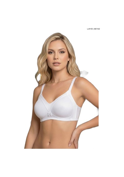 Le Jardin Kadın 9150-b Toparlayıcı Telsiz Soft Cup Sütyen Beyaz