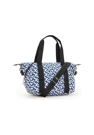 Kipling Kıplıng Art Mini Küçük Boy Omuz Çantası Ayarlanabilir Uzun Askısı İle Desenli Curıous Leopard Çok Renkli