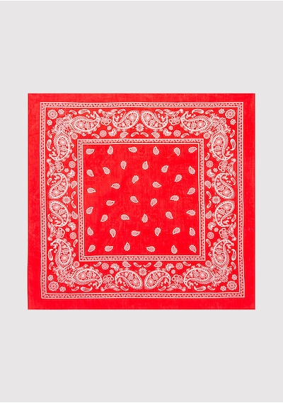 Mavi - Baskılı Kırmızı Bandana 1911810-82580 Kırmızı