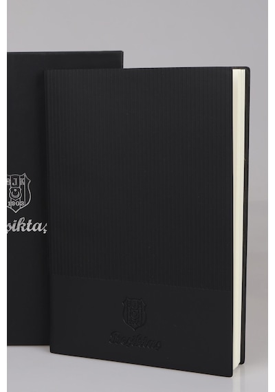 Dekomus İle Lisanslı Beşiktaş Özel Kutulu Deri Ajanda Ve Özel Kutulu Hybrıd Tükenmez Kalem Seti Siyah