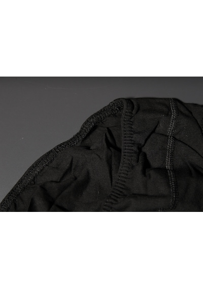 Kp Erkek Düz Pamuklu Siyah Boxer Slip Boxer Siyah