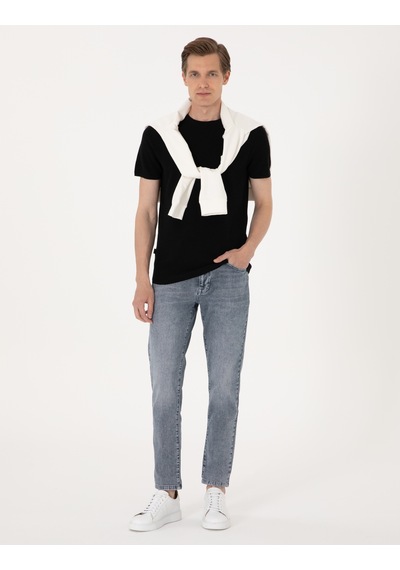 Pierre Cardin Erkek Siyah Kazak /triko 50305973-vr046 Siyah