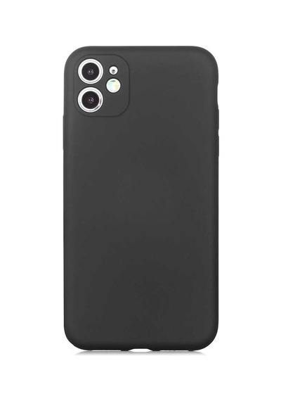 Apple Uyumlu iPhone 11 Uyumlu Zore Mara Kılıf-siyah Siyah -