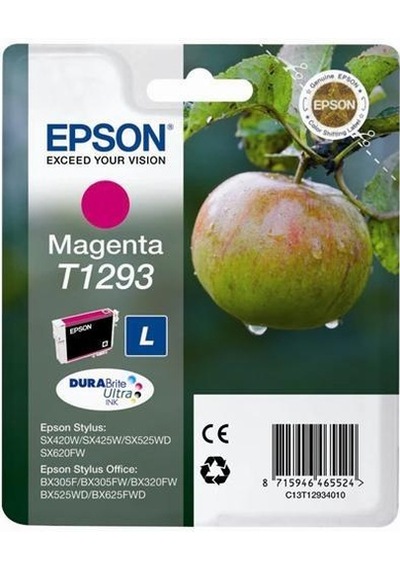 Epson Bx305 320 Sx425 Magenta Kırmızı Mürekkep Kartuş T12934022