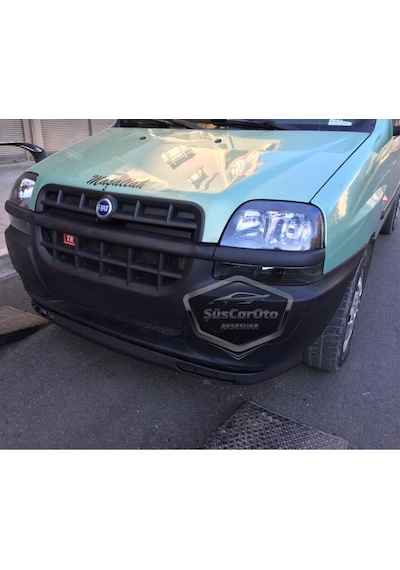 Fiat Doblo D1 2000-2005 Uyumlu Üniversal Laguna Lip Esnek Ön Lip 2 Parça Tampon Altı Dil Karlık Ön Ek 00 Şüscaroto Aksesuar